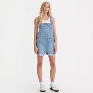 Levi's Strauss Vintage Overalls Shorts